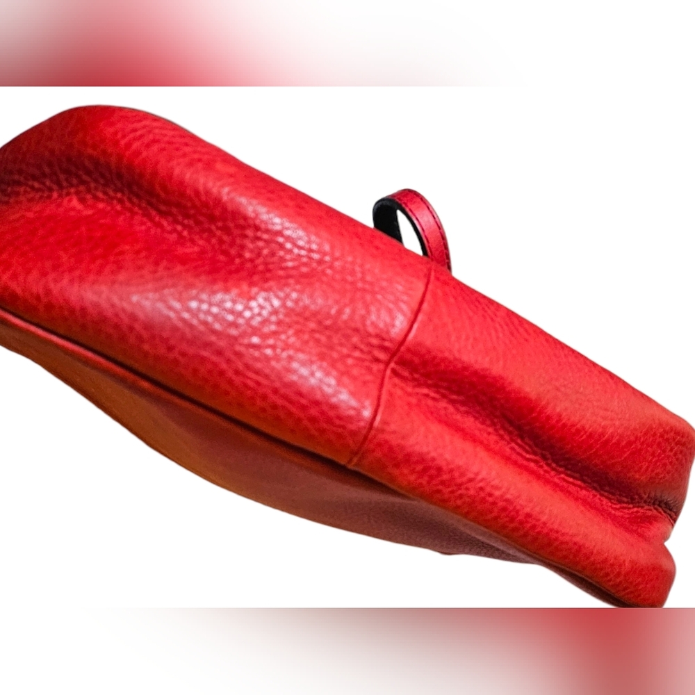 Will Leather Goods Red Wristlet - Picture 6 of 6